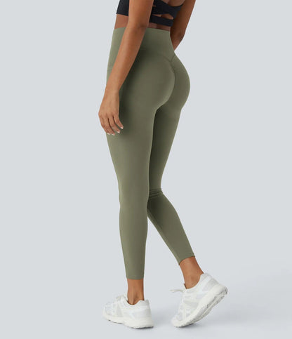 SoCinched High-Waisted Sculpt Leggings – Butt Lift, Tummy Control, Side Pocket