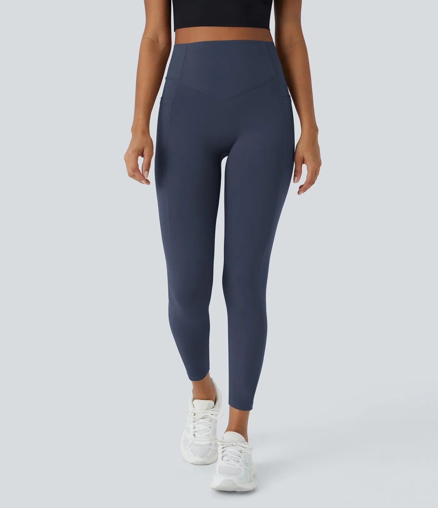 SoCinched High-Waisted Sculpt Leggings – Butt Lift, Tummy Control, Side Pocket