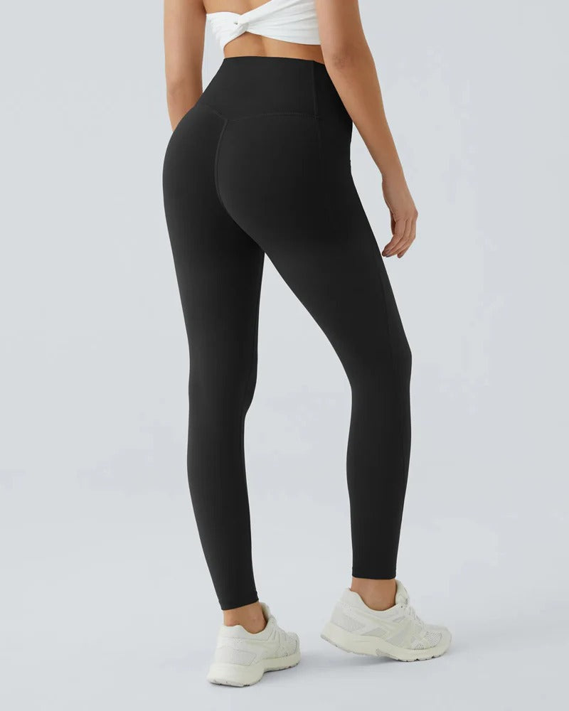 SoCinched High-Waisted Sculpt Leggings – Butt Lift, Tummy Control, Side Pocket
