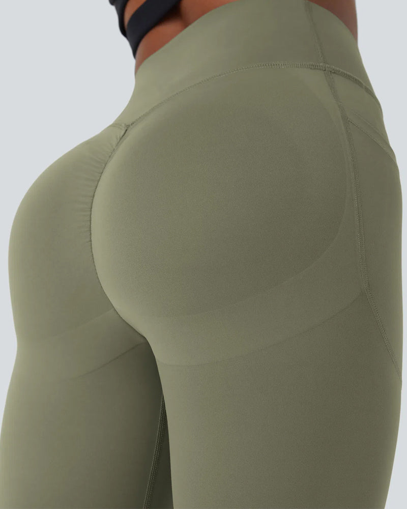 SoCinched High-Waisted Sculpt Leggings – Butt Lift, Tummy Control, Side Pocket