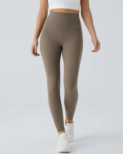 SoCinched High-Waisted Sculpt Leggings – Butt Lift, Tummy Control, Side Pocket