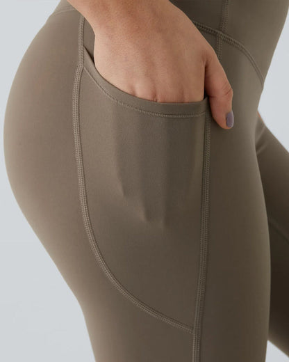 SoCinched High-Waisted Sculpt Leggings – Butt Lift, Tummy Control, Side Pocket