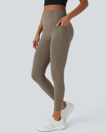 SoCinched High-Waisted Sculpt Leggings – Butt Lift, Tummy Control, Side Pocket