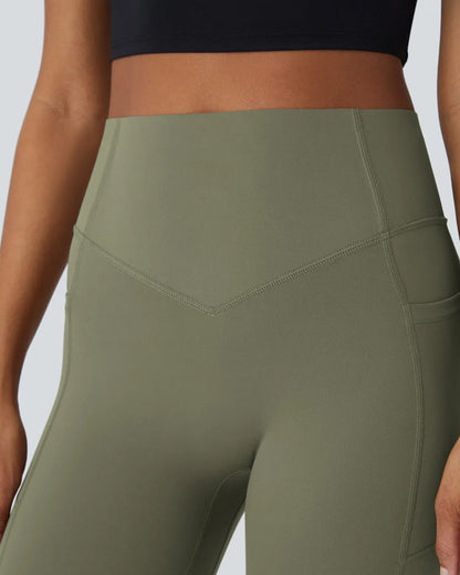 SoCinched High-Waisted Sculpt Leggings – Butt Lift, Tummy Control, Side Pocket