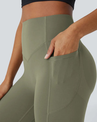 SoCinched High-Waisted Sculpt Leggings – Butt Lift, Tummy Control, Side Pocket